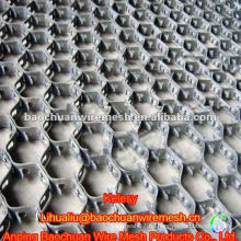 Apertura 50 * 50mm Acero al carbono 0Cr13 Tortuga Shell Mesh (Fábrica)